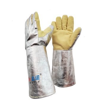 Aluminized Gloves With Kevlar GR500-6, 16inch