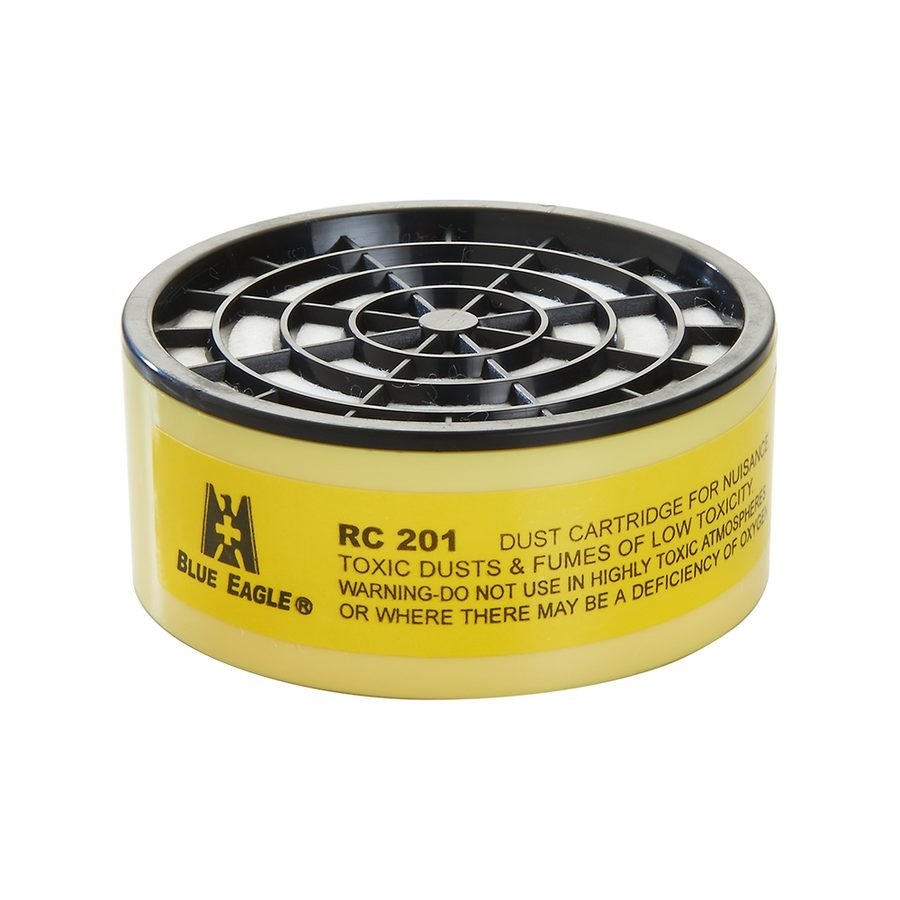 Blue Eagle Blue Eagle RC 201 Dust Respirator Cartridge [Toxic Fumes] (RC-201), PPE Respiratory Protection — Southend Philippi