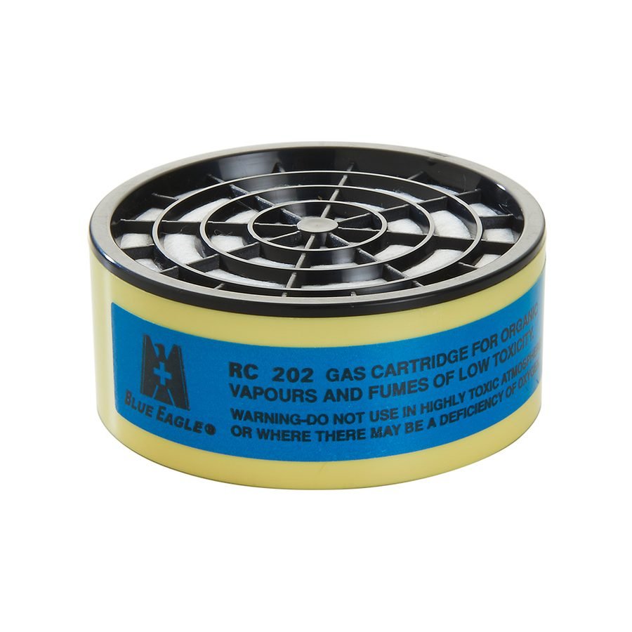 Blue Eagle Blue Eagle RC202 Chemical Respirator Filter Cartridge (Fumes) [RC-202], PPE Respiratory Protection — Southend Phil