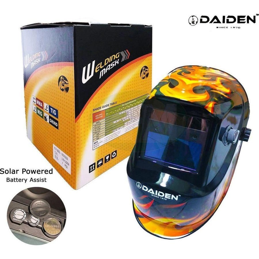 Daiden Auto Darkening Helmet / Mask For Welding