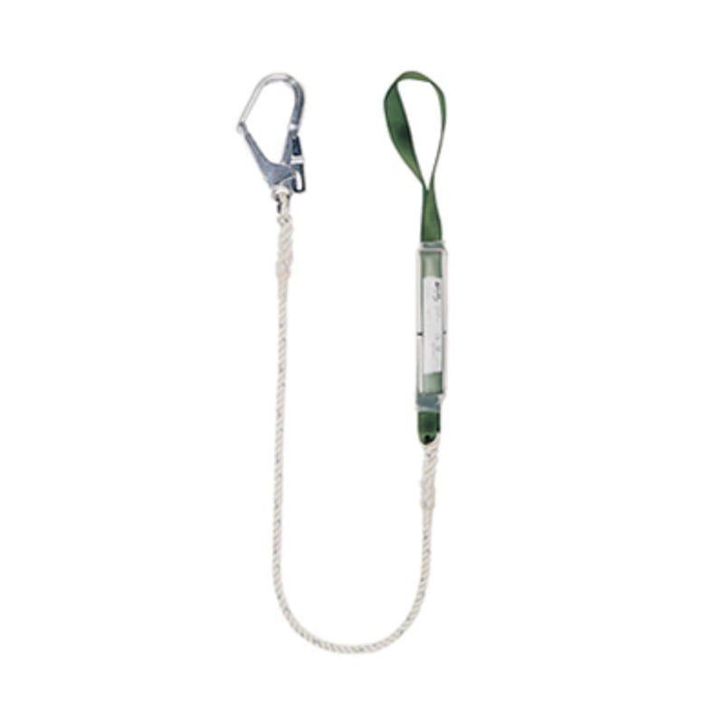 DL-51 SHOCK ABSORBING LANYARD WITH BIG HOOK