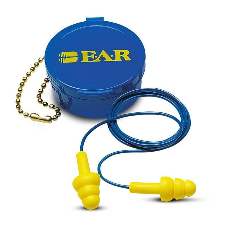 3M E-A-R ULTRAFIT CORDED EARPLUG WITH CASE
