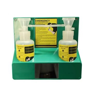 EMS Eyewash Station Double Bottle ( Empty ), PPE Eyewash & Emergency — Southend Philippines