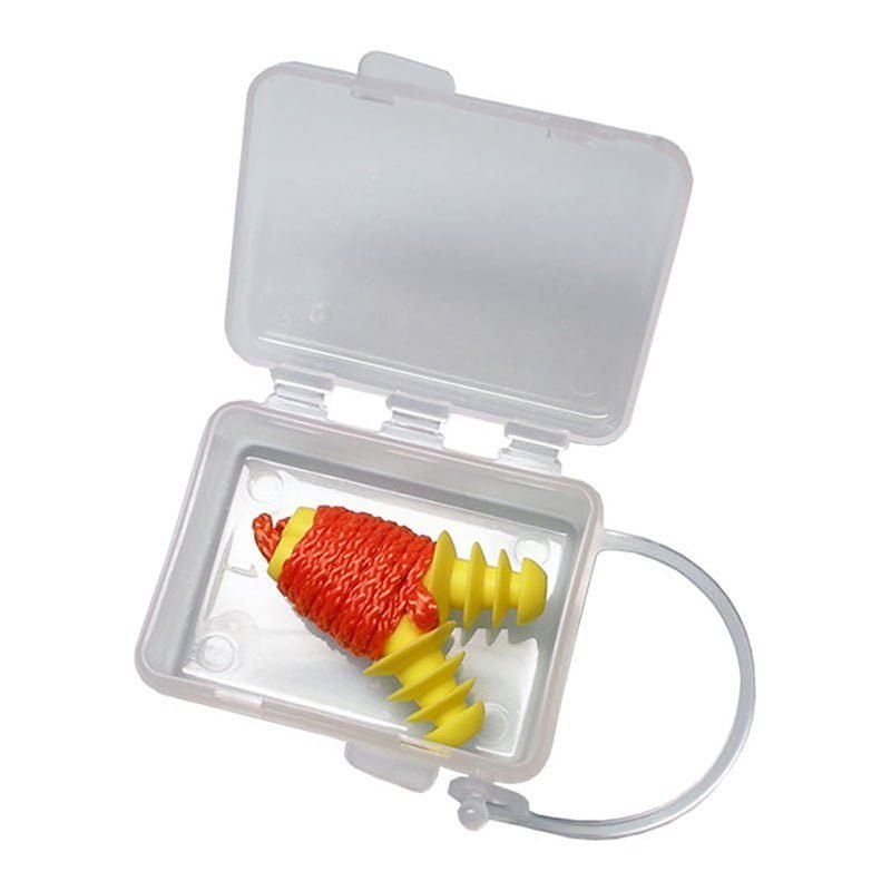 EP-535 YELLOW EARPLUG WITH ORANGE CORD, PPE Hearing — Southend Philippines