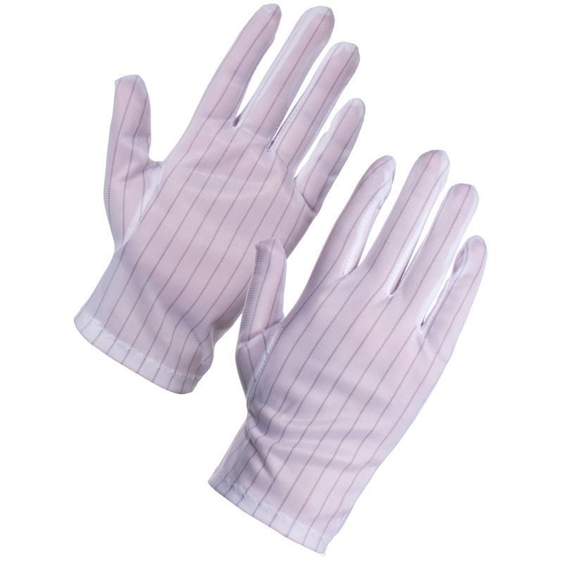 ESD Anti-Static Gloves With Dotted Palm, PPE Hand Protection — Southend Philippines