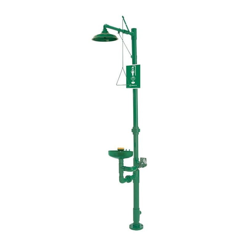 H8336 PVC SHOWER/EYEWASH COMBINATION