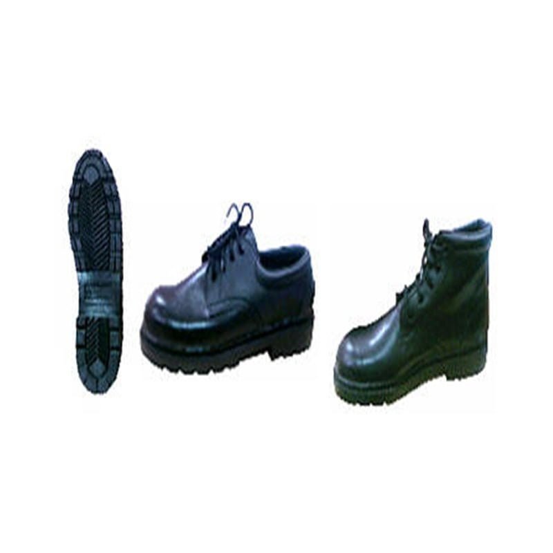 HIGH CUT WITH STEEL TOE BLACK LOCAL SAFETY SHOES, PPE Foot Protection — Southend Philippines