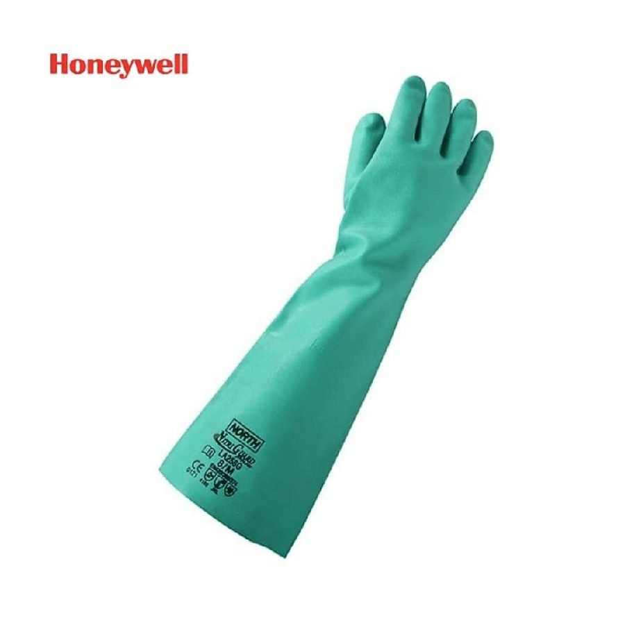 Honeywell Honeywell North LA258G 18inch Nitrile Gloves, PPE Hand & Arm Protection — Southend Philippines