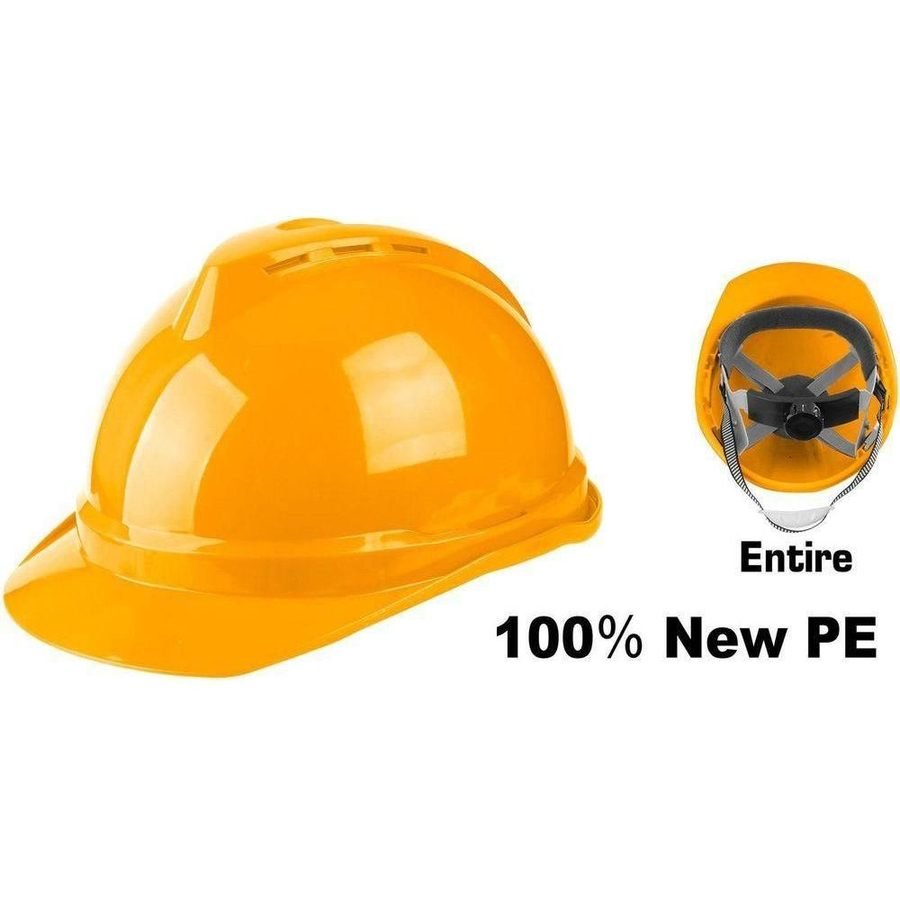 Ingco Ingco Hard Hat / Construction Helmet (V-Type), PPE Head Protection — Southend Philippines
