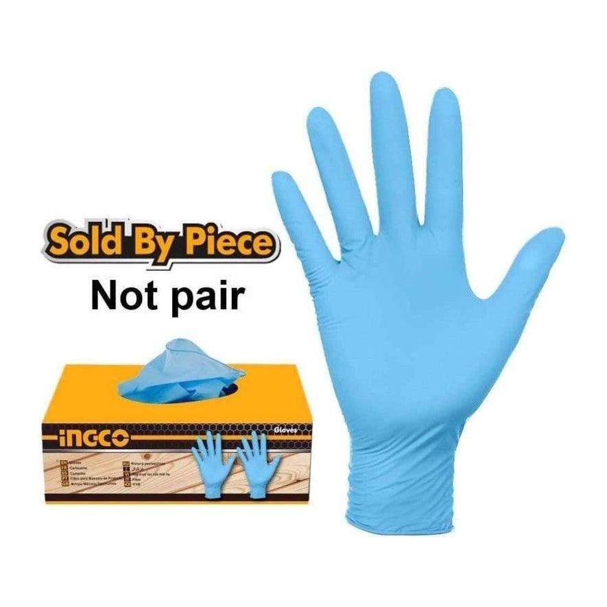 Ingco Ingco HGNG02-L Disposable Nitrile Gloves, PPE Hand Protection — Southend Philippines