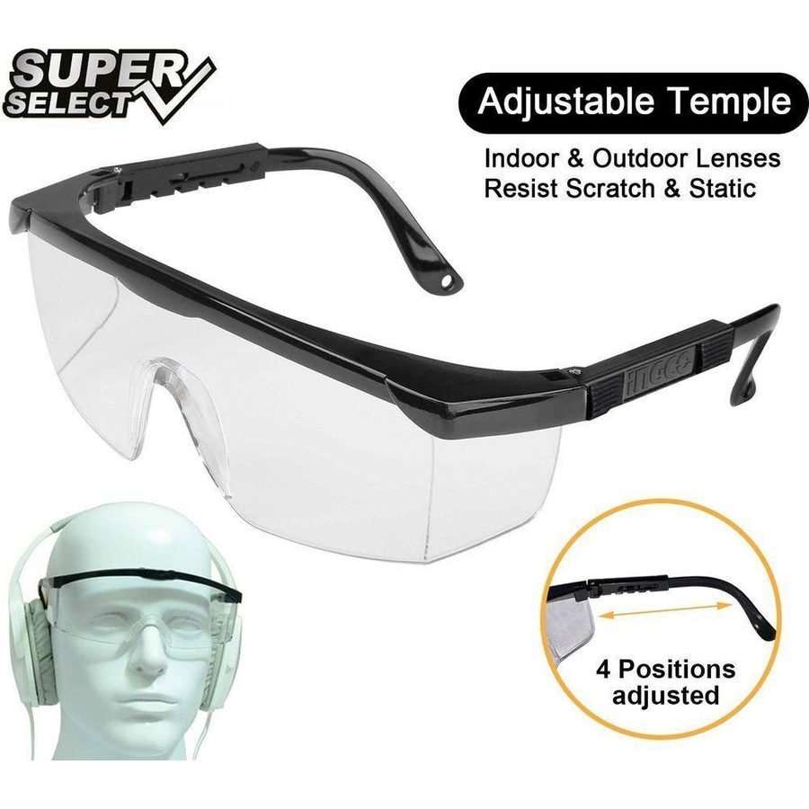 Ingco HSG142 Safety Shades / Goggles (SS)