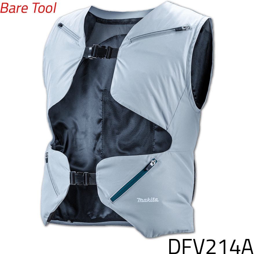 Makita Makita DFV214A Cordless Fan Vest CXT / LXT [Bare], PPE Hi-Vis & Workwear — Southend Philippines