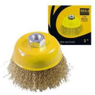 MCR MCR / ORC Crimped Wire Cup Brush, PPE — Southend Philippines