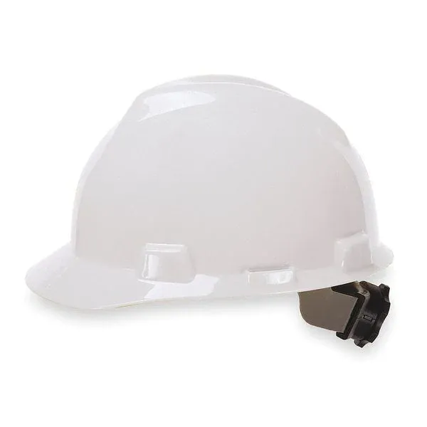 MSA Hard Hat With Ratchet Suspension Unvented