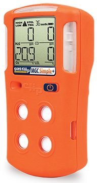 Multi Gas Clip Simple Plus Gas Detector, PPE Gas Detection & Instruments — Southend Philippines