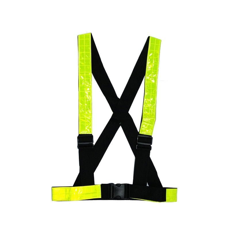 N420 PVC BUCKLE TYPE WITH REFLECTIVE TAPE TRAFFIC SAFETY VEST, PPE Hi-Vis & Body — Southend Philippines