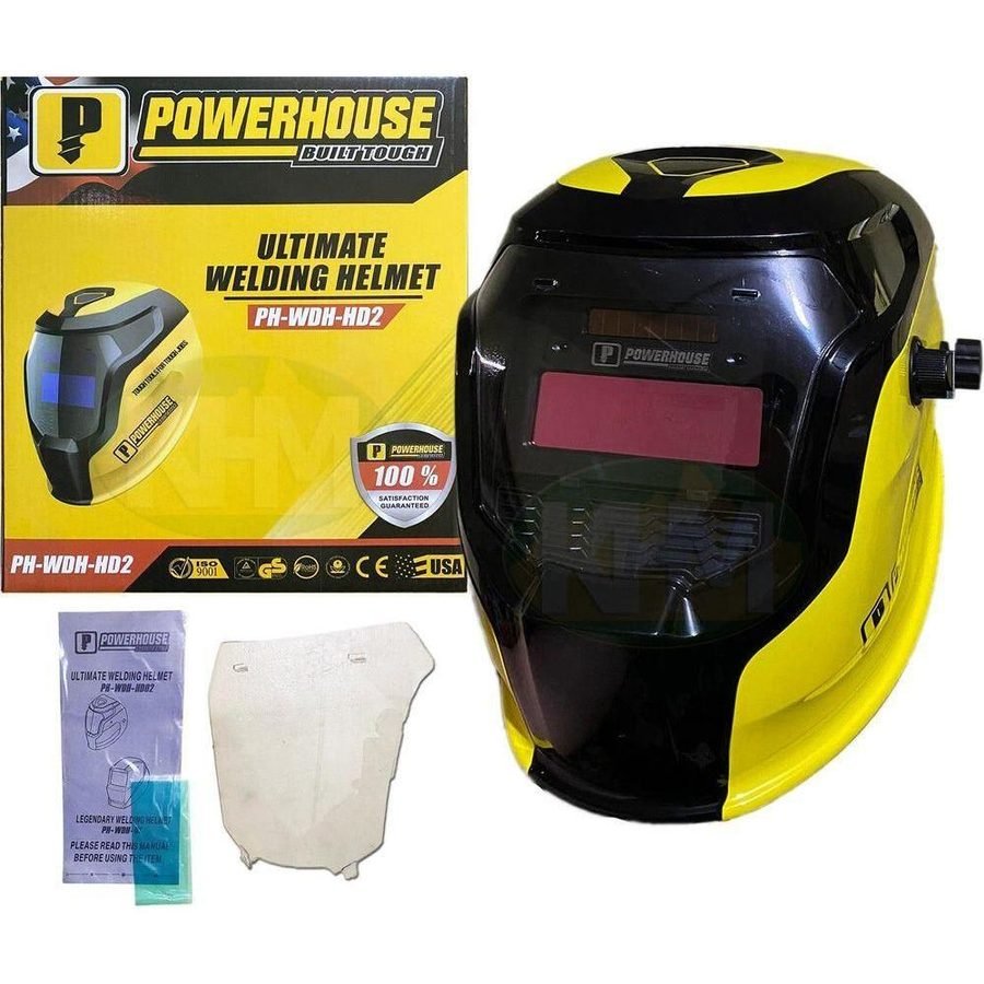 Powerhouse Powerhouse PH-WDH-HD2 Auto Darkening Welding Helmet, PPE Head Protection — Southend Philippines