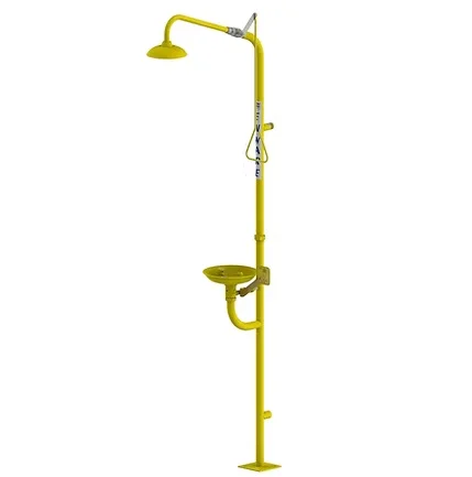 PVC Coated Eyewash Shower Combination, PPE Eyewash & Emergency — Southend Philippines