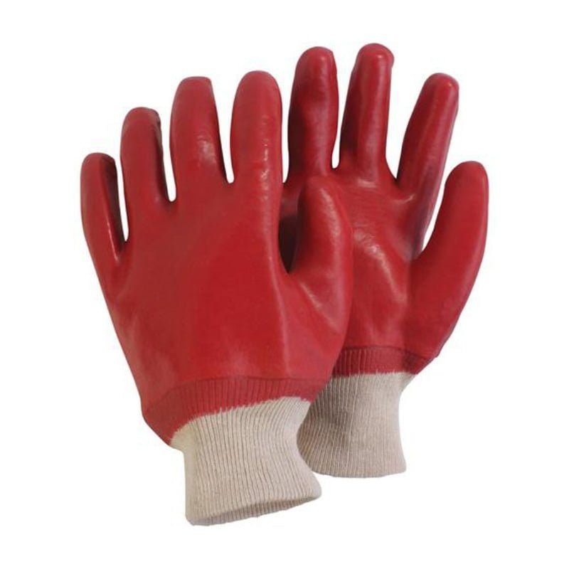 PVC GLOVES WITH KNITTED WRIST, PPE Hand Protection — Southend Philippines
