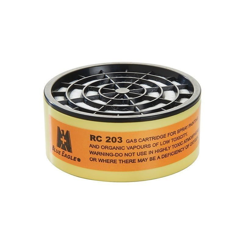 RC-203 GAS CARTRIDGE FOR SPRAY PAINT & ORGANIC VAPOR OF LOW TOXICITY, PPE Respiratory Protection — Southend Philippines