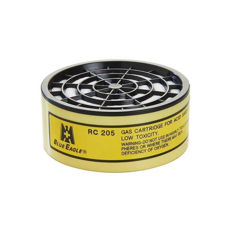 RC-205 GAS CARTRIDGE FOR ACID GASES OF LOW TOXICITY, PPE Respiratory — Southend Philippines
