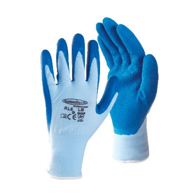 RL6-LB KNITED WHITE LATEX COATED, PPE Hand & Arm Protection — Southend Philippines