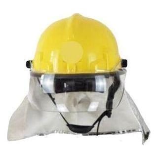 Savior Fireman'S Helmet With Alum Head Hood