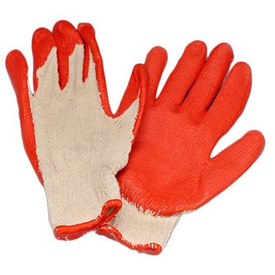 SPIDERKING® Cotton Knitted Gloves – Rubber Palm