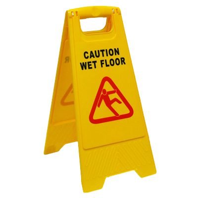 SPIDERKING® Floor Sign - Wet Floor