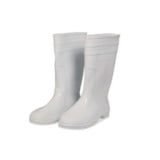 ST-711 WHITE RUBBER RAIN BOOTS, PPE Foot Protection — Southend Philippines