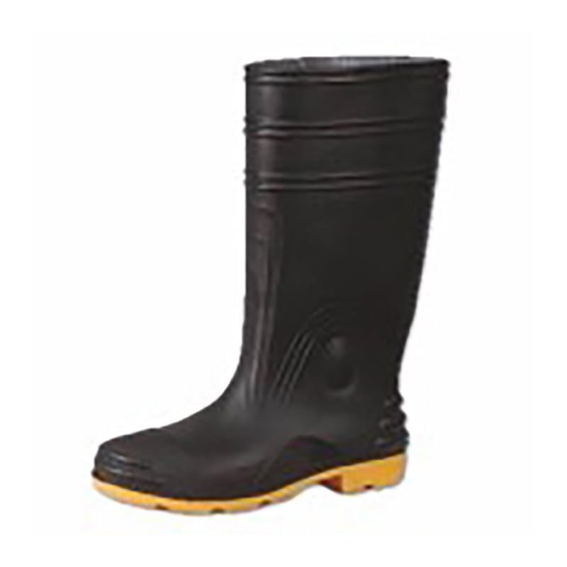 ST-911 BLACK RUBBER RAIN BOOTS, PPE Foot Protection — Southend Philippines