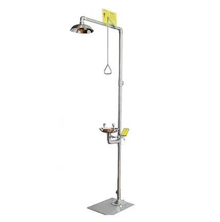 Stainless Steel Eyewash Shower Combination
