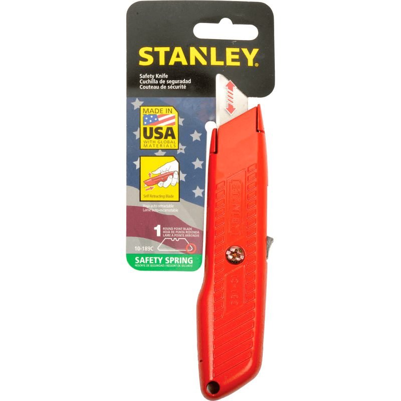 Stanley Stanley 10-189C Self Retracting Safety Utility Knife (US-Made), PPE Fall Protection — Southend Philippines