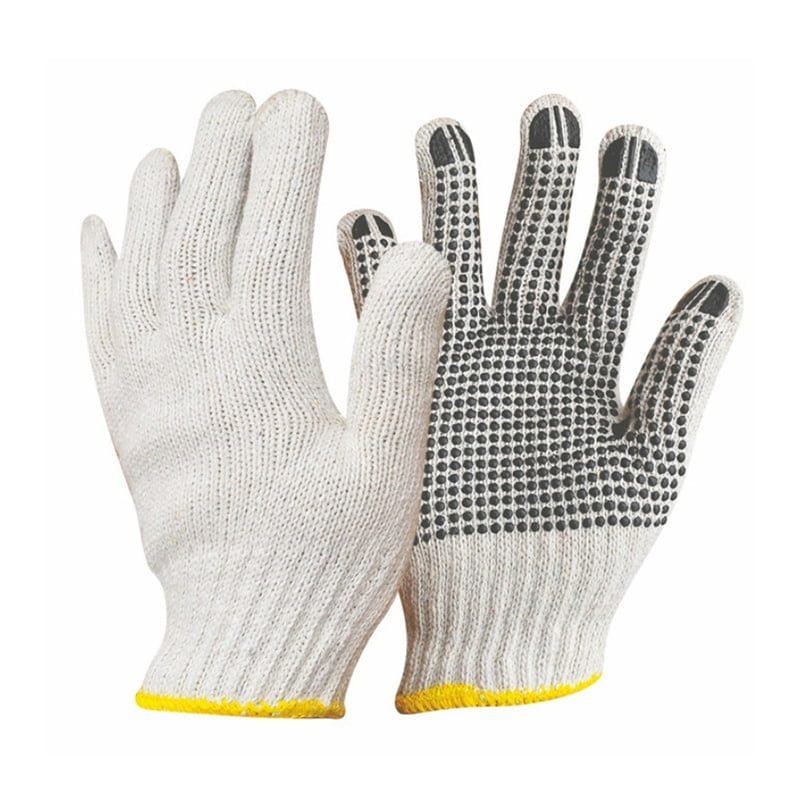 T-300 KNITTED WITH PVC DOTTED GLOVES