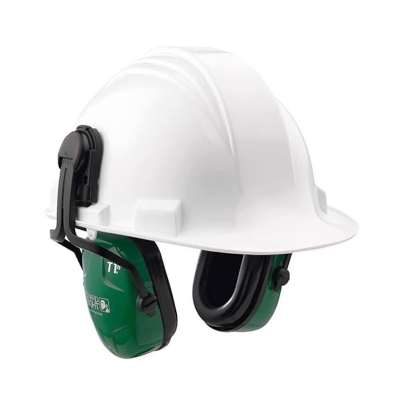 THUNDER T1H CAP MOUNT EARMUFF WITH ADAPTOR, PPE Hearing Protection — Southend Philippines