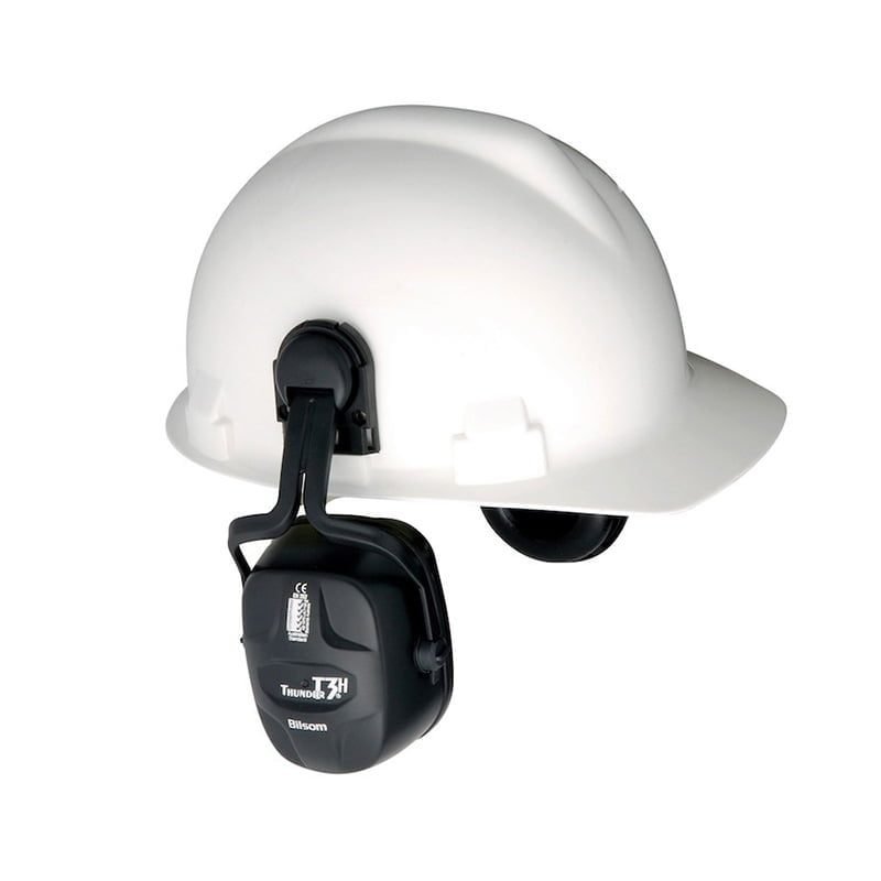THUNDER T3H CAP MOUNT EARMUFF WITH ADAPTOR, PPE Hearing Protection — Southend Philippines