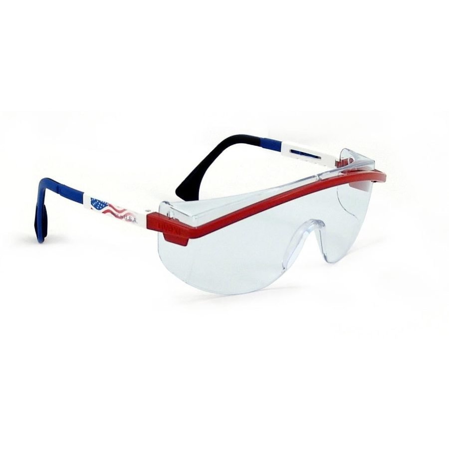 UVEX ASTROSPEC 3000 SAFETY SPECTACLES PATRIOT RWB FRAME, PPE Eye & Face Protection — Southend Philippines