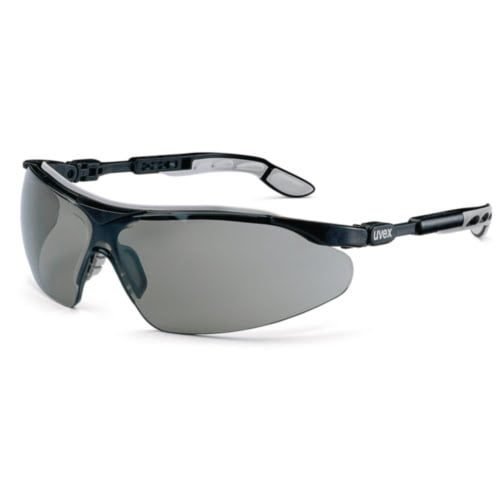 Uvex I-Vo Safety Spectacles (S-9160) Black/Gray Frame, PPE Eye & Face Protection — Southend Philippines