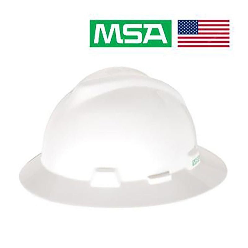 V-GARD FULL BRIM HARD HAT WITH RATCHET