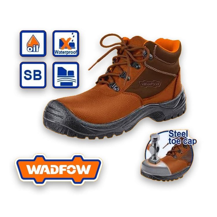Wadfow Wadfow Safety Boots (Leather), PPE Foot Protection — Southend Philippines