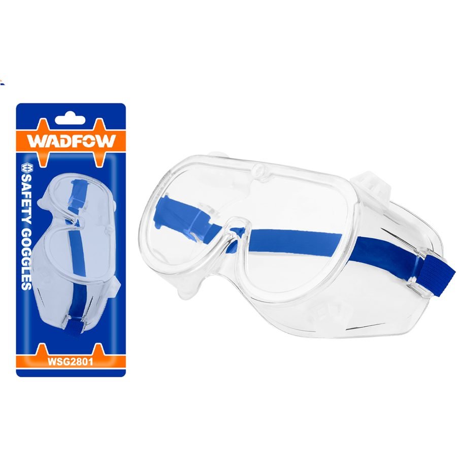 Wadfow Wadfow WSG2801 Safety Goggles (Elastic Headband), PPE Eye & Face — Southend Philippines