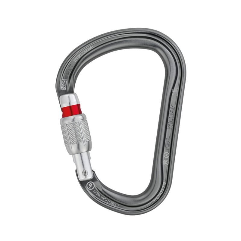 WILLIAM M36-SL SCREW-LOCK ALUMINUM CARABINER, PPE Fall Protection — Southend Philippines