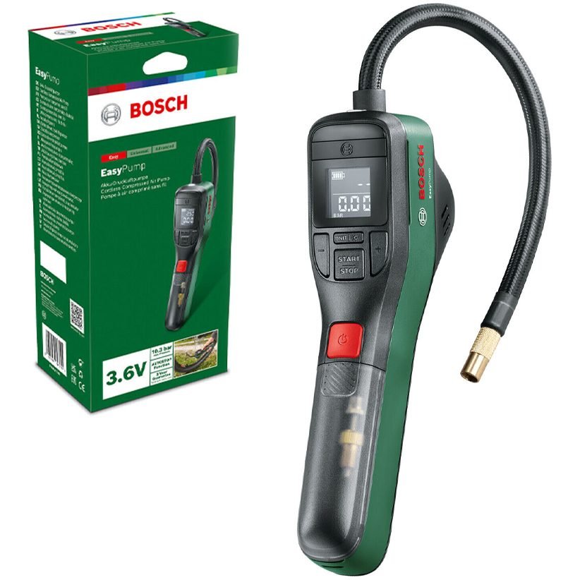 Bosch EasyPump Cordless Compressed Air-Pump 3.6V (0603947080)