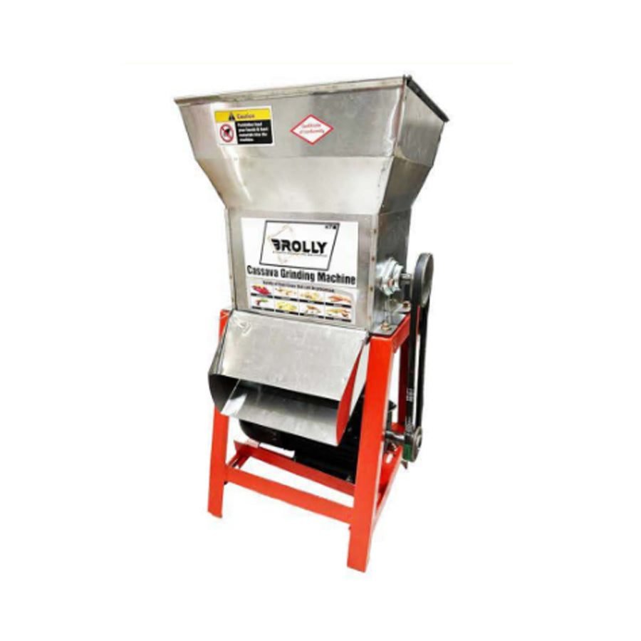 Brolly BCGMACH01 Cassava Grinding Machine (With 3HTP Electric Motor)