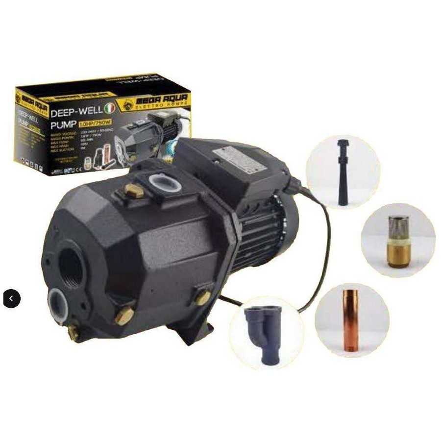 DP255 Aqua Deep Well Water Pump (Twin Pipe 4"), Pumps & Motors Pumps — Southend Philippines