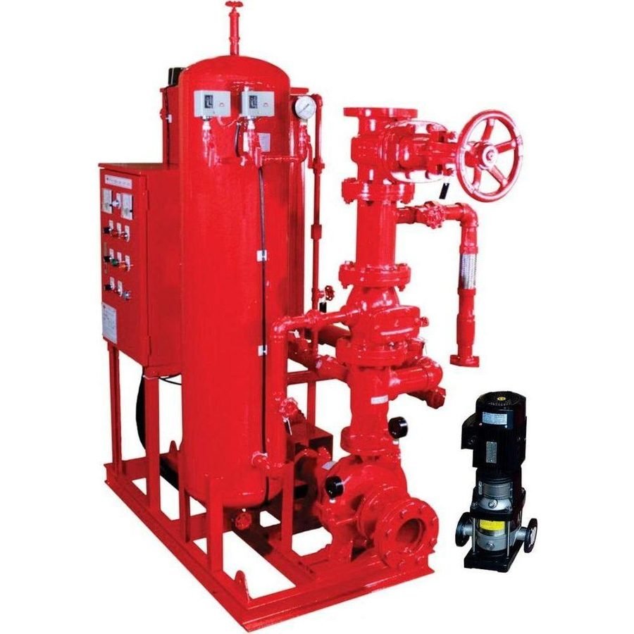 Evergush Fire Fighting Pump Set, Pumps & Motors Fire Pumps — Southend Philippines