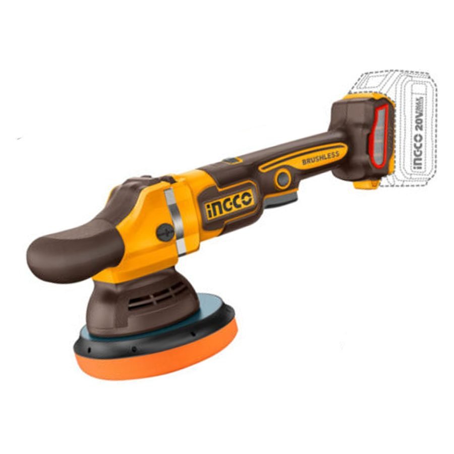 Ingco Ingco APLI2015 Cordless Li-Ion Angle Polisher 20V BL Motor (Bare), Pumps & Motors Motors — Southend Philippines