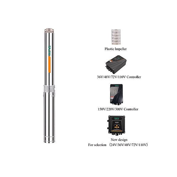 Taifu Hybrid Solar Deep Well Pump 3"