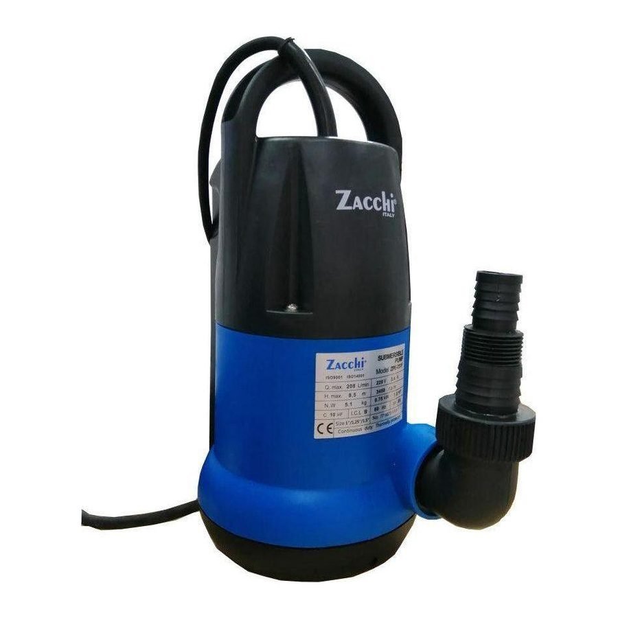 Zacchi Micro Submersible Pump (Clean Water), Pumps & Motors Submersible Pumps — Southend Philippines
