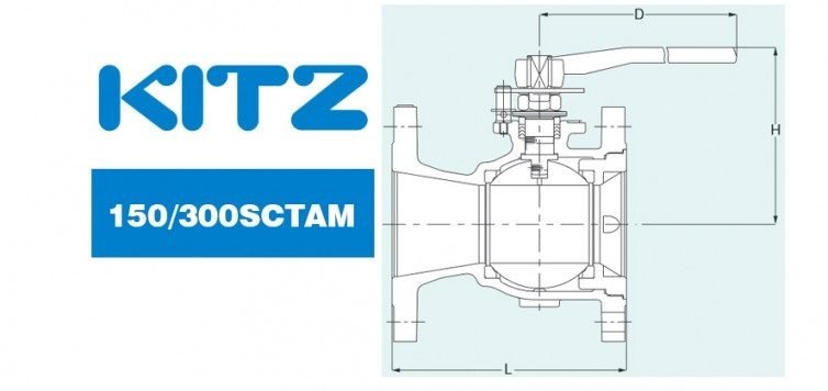 Kitz 150/300sctam Stainless Steel/Carbon Steel Ball Valves
